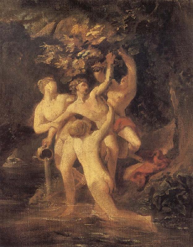 Karl Briullov Hylas and Nymphs